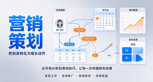 宏伟区营销策划